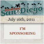 I'm Sponsoring WordCamp San Diego 2011